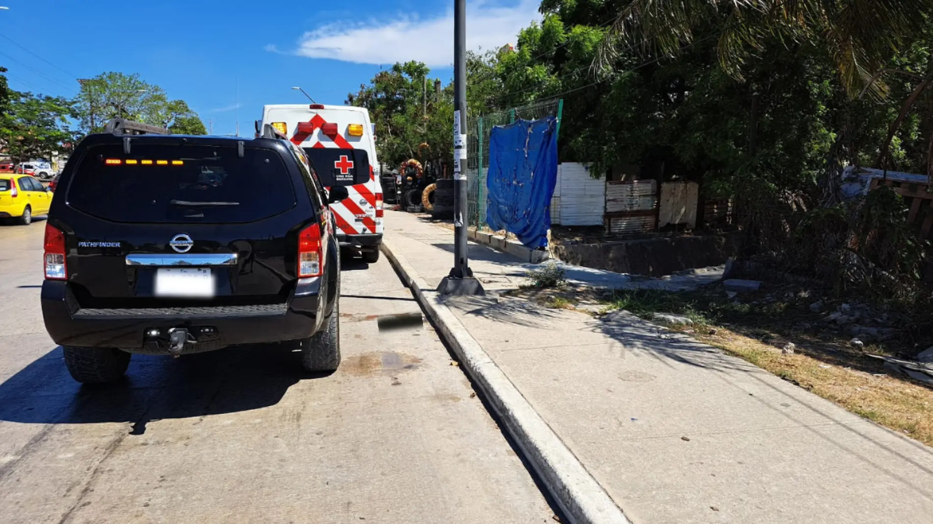 Los hechos fueron la tarde de este domingo en la calle Pachuca y Jiménez